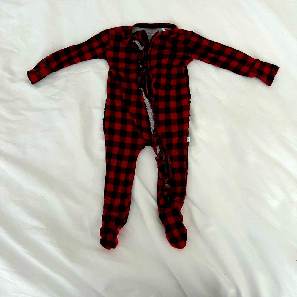Posh Peanut Ruffled One Piece - Grayson